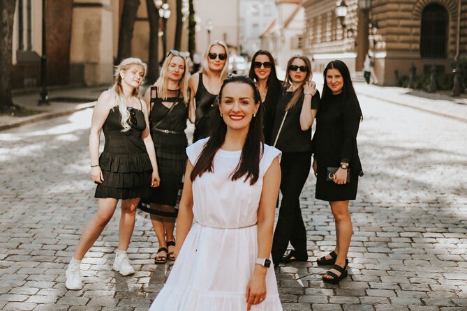 1H Private Photoshoot in Old Town of Riga - Swedish Gate brings a historic frame