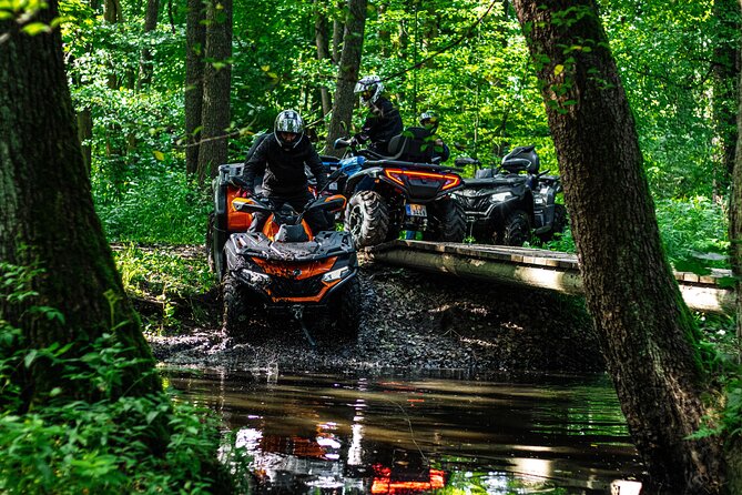 ATV Quad guided off road tour - City roads, off-road paths, or a mix of both