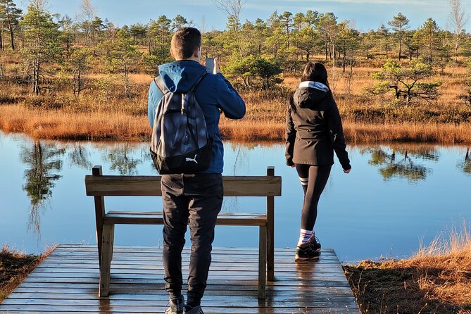 Great Ķemeri Bog and Swamp Forest Hiking Adventure - Sloka Lake and the black alder swamp forest