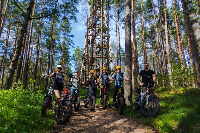 Guided Ebike Tour on Forest Roads and Trails Near Riga - Starting at Bumbu Hill and its fire tower
