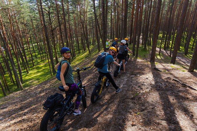 Guided Ebike Tour on Forest Roads and Trails Near Riga - Reaching the 17-meter White Dune