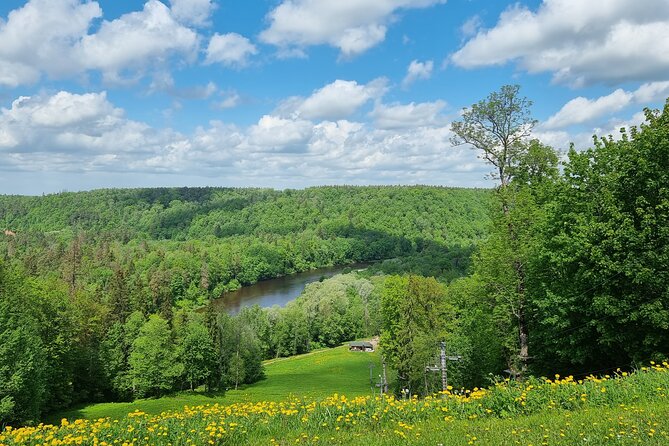 Hiking in Sigulda - the Switzerland of Latvia - Views Over the Gauja River Valley