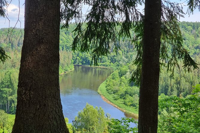 Hiking in Sigulda - the Switzerland of Latvia - The Train Ride to Sigulda