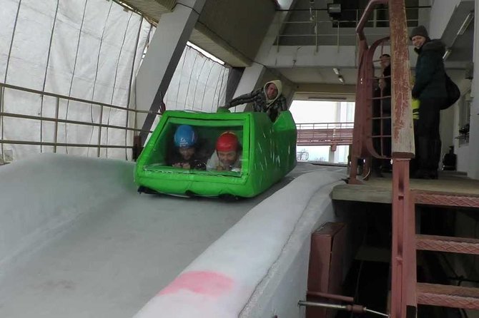 Latvia Bobsleigh and luge track ride experience - Key points at a glance