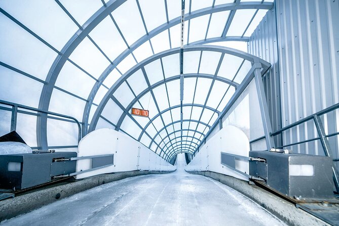 Latvia Bobsleigh and luge track ride experience - Sigulda sightseeing adds needed balance