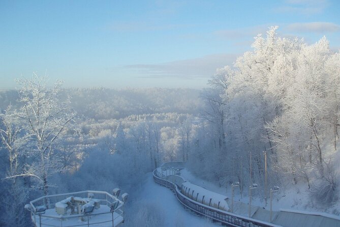 Latvia Bobsleigh and luge track ride experience - What can go wrong