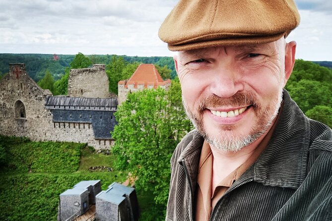 Latvia's Switzerland and Gauja National Park Tour - The 1207 fortress ruins at Sigulda