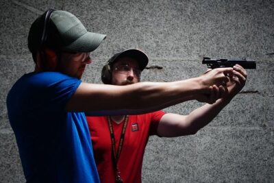 Real gun shooting experience! Extremely fun indoor activity in Riga!