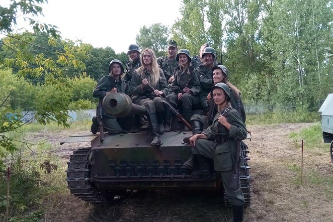 Real Tank Ride In Riga - Leaving Riga for a Military Machine