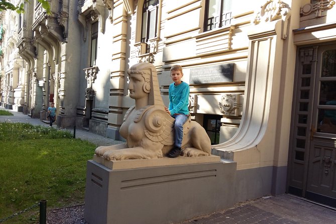 Riga Art Nouveau walking tour - The Opera House shows a different kind of design