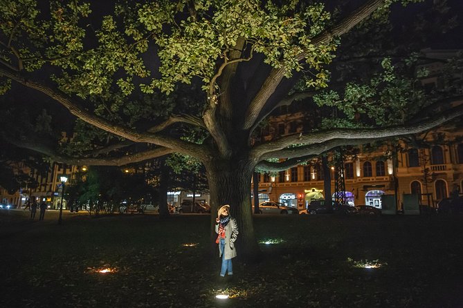Riga at Night Photoshoot Tour - Medieval walls at the Powder Tower and Swedish Gate