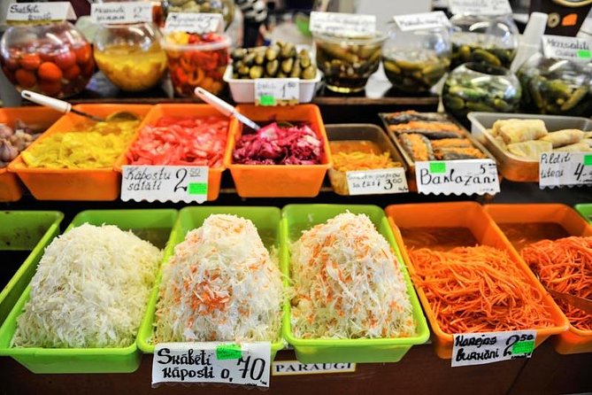 Riga Central Market - Entering Riga Central Market through five food halls