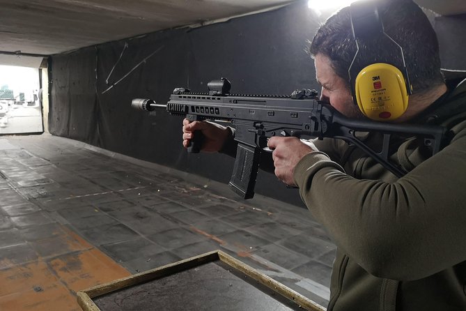 Riga Shooting Range : the Winchester, Glock 17, and Kalashnikov - The Kalashnikov Adds the Biggest Change