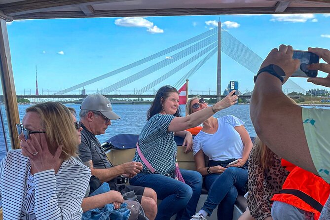 Riga Sightseeing Tour by Canal Boat with Audioguide - Bastion Hill, the National Theater, and the Freedom Monument