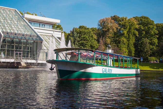 Riga Sightseeing Tour by Canal Boat with Audioguide - Old Town Towers Along the Daugava River
