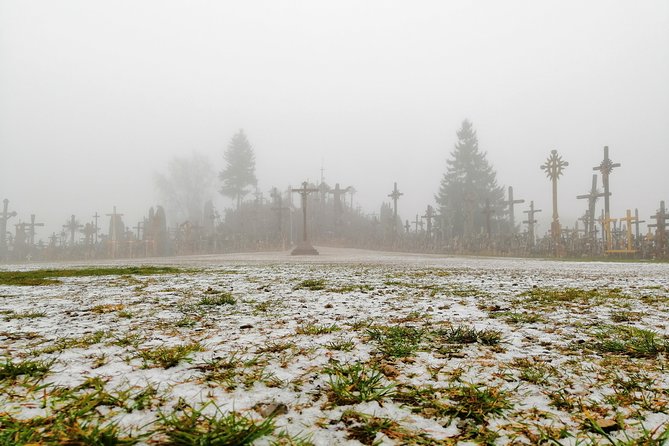 Sunrise at the Hill of Crosses - 2 countries in 1 day - How much value do you get for $150.03?