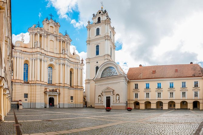 Vilnius Day Trip or Airport Transfer - Vilnius Cathedral and the square beside it